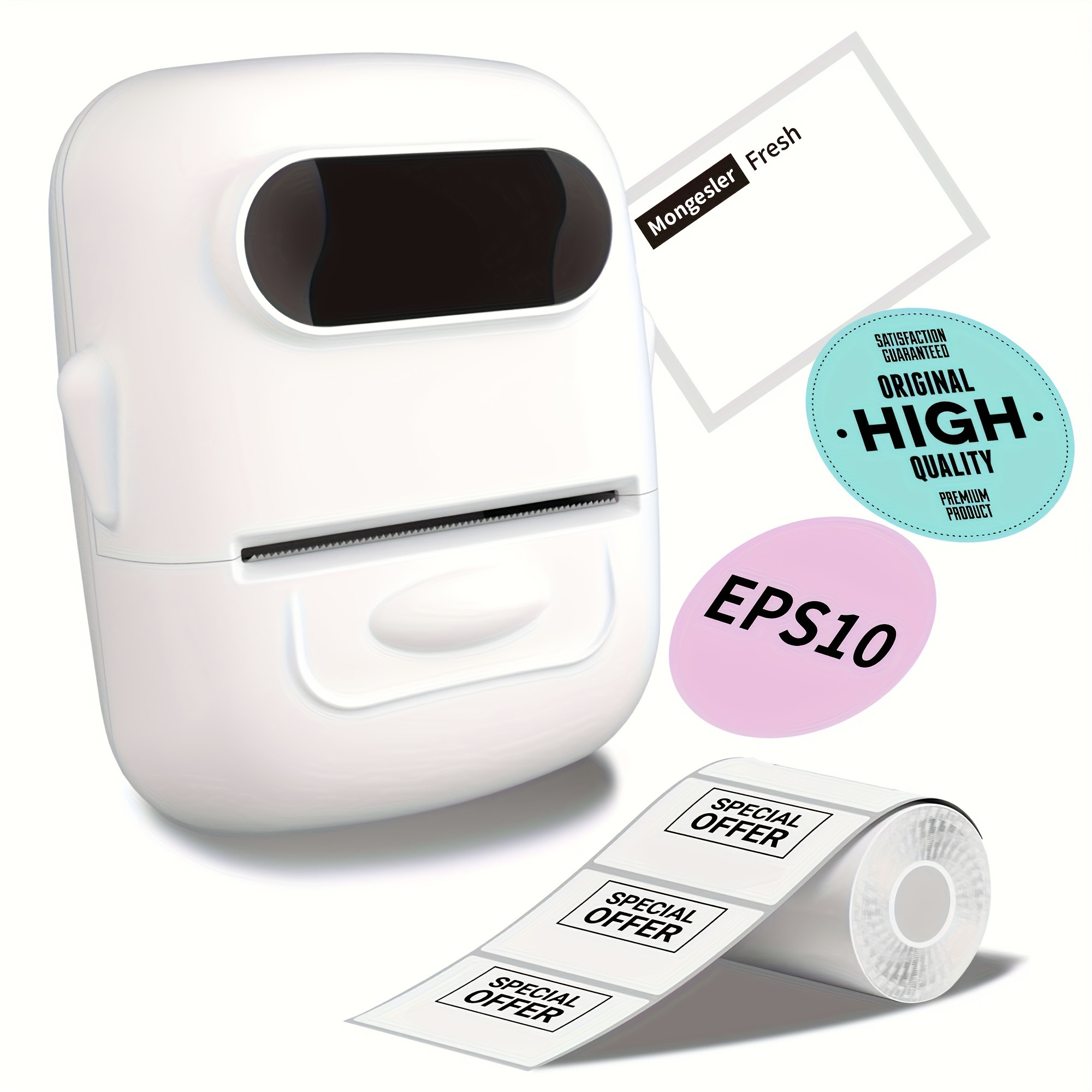 Commercial Book Printing Machines - Makrlife P50 Thermal Label Printer Business