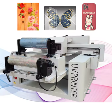 Commercial Printing Types - Automatic UV Inkjet Printer Combining A3