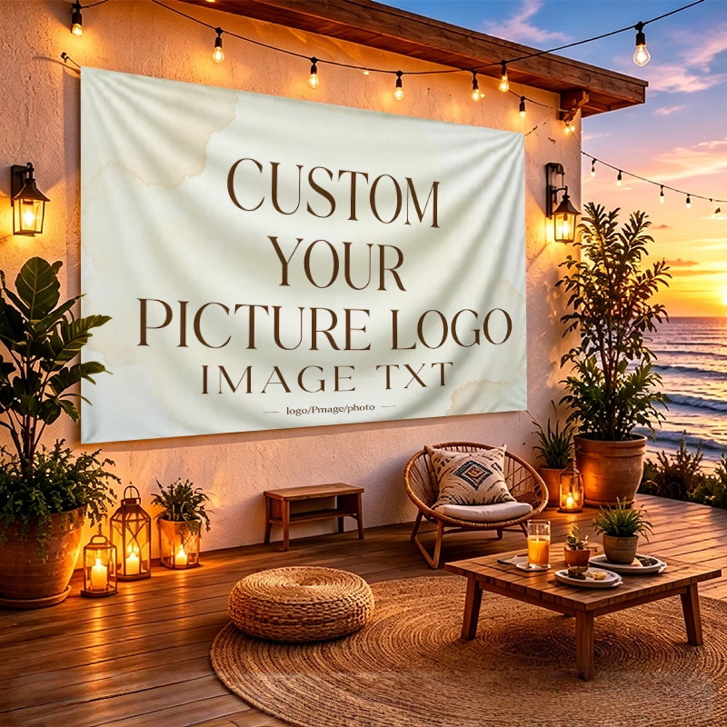 Commercial Printing Images - Custom Banner Flags Suitable For Personalized