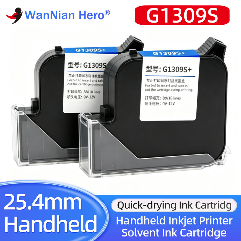 1pcs~5pcs 25.4mm G1309S G1309S - Solvent Printer Ink 评论和价格