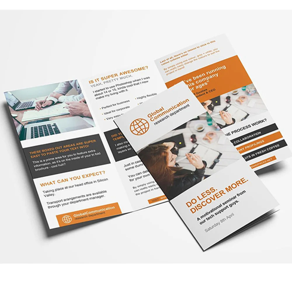Custom Full Color Flyer Brochu - Commercial Printing Supplies Usa 评论和价格