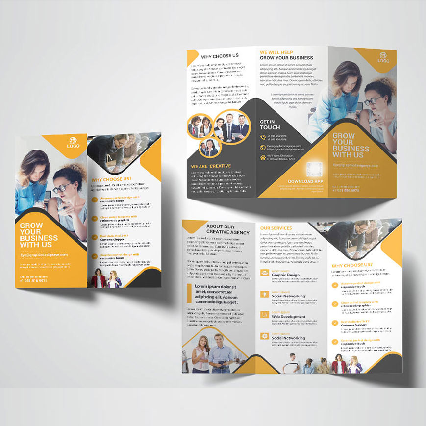 Custom Full Color Flyer Brochu - Commercial Printing Supplies Usa 评论和价格