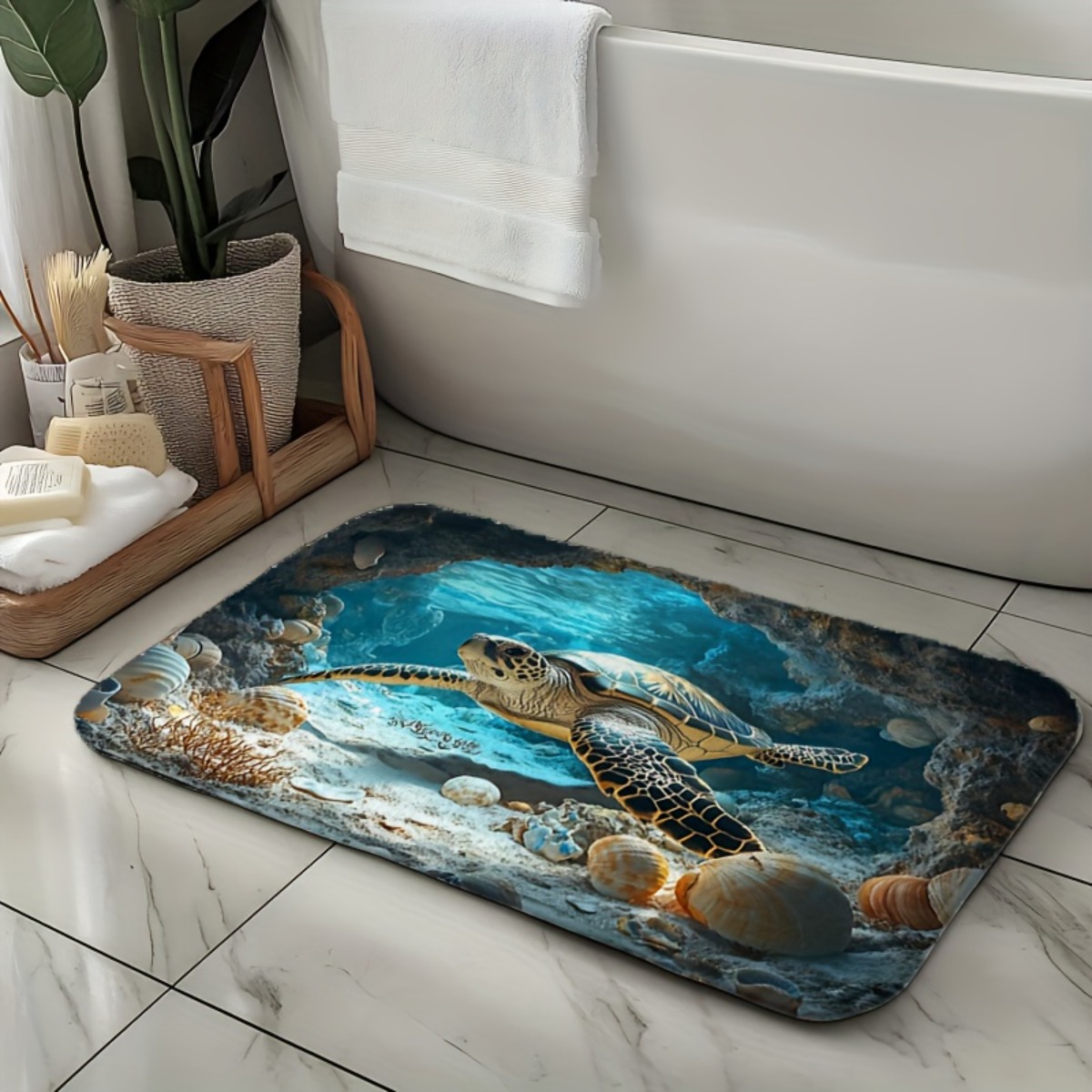 Sea Turtle Rug Velvet Flannel  - Commercial Printing And Design 评论和价格