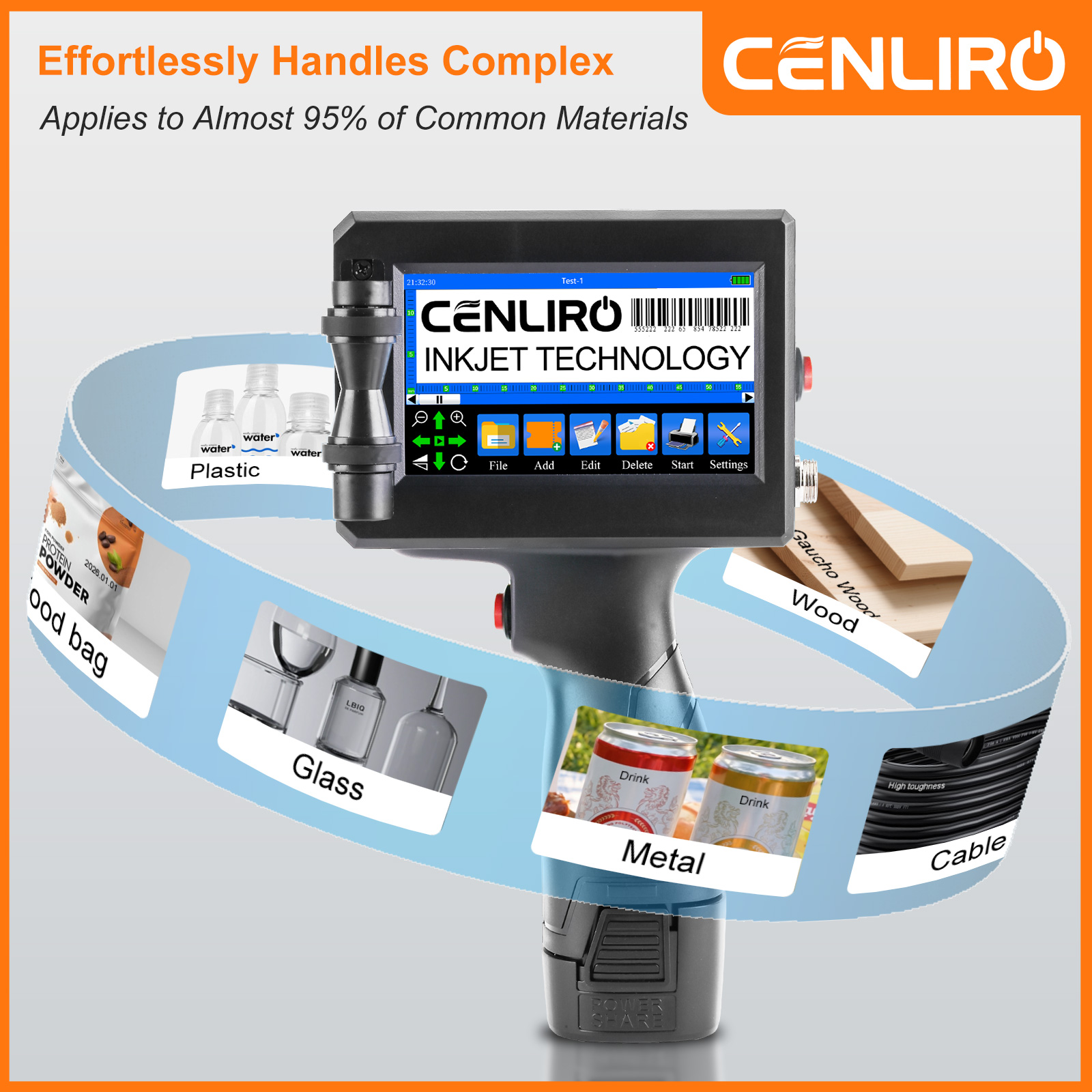 CENLIRO 12.7/25.4mm Handheld I - Commercial Book Printing Machines 评论和价格