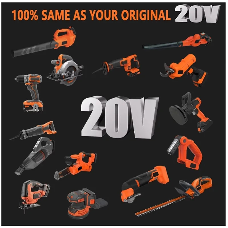 18V 3.0Ah BL2018 Replacement f - Black+Decker Tool 20V Max 评论和价格