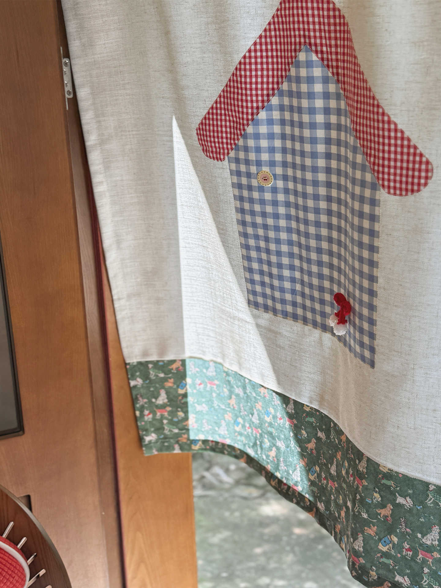 VIKAMA Gingham Small House Nor - Commercial Window Printing 评论和价格