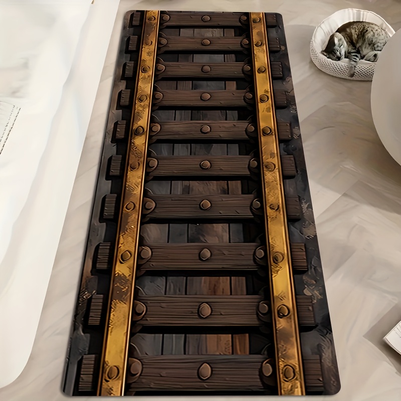 Vintage Train Track Print Long - Commercial Printing Supplies Usa 评论和价格