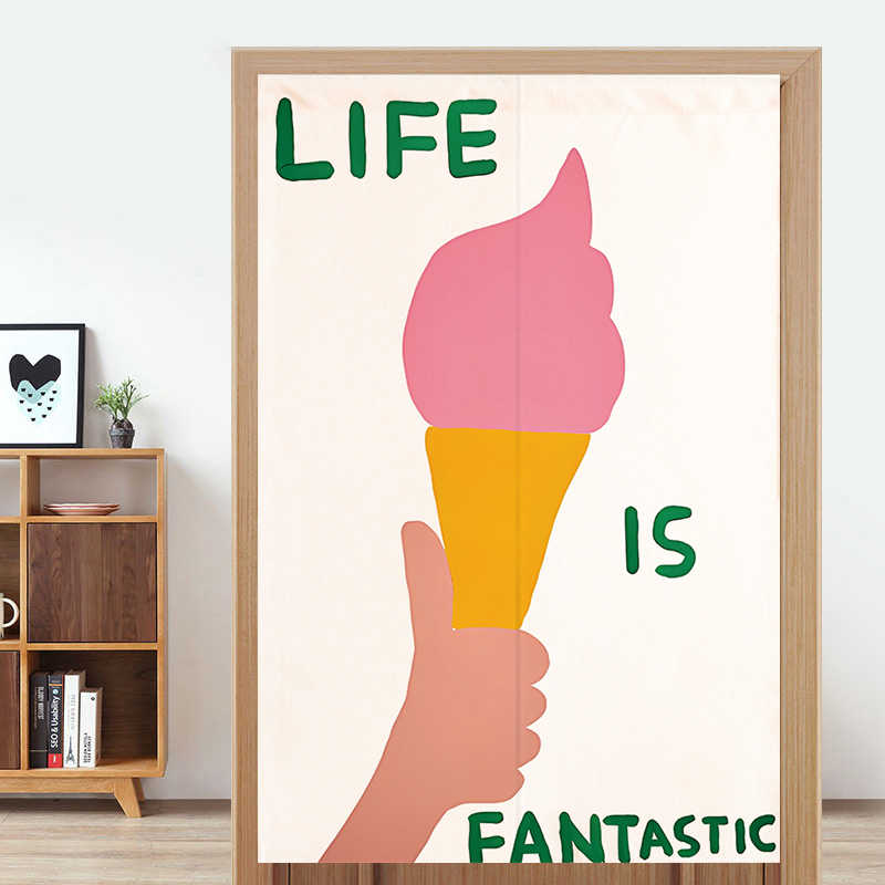 VIKAMA Hand Drawn Heart Noren  - Commercial Window Printing 评论和价格