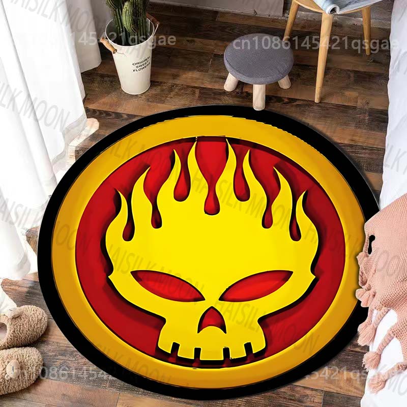Fiery Skull Emblem Design Prin - Commercial Printing And Design 评论和价格