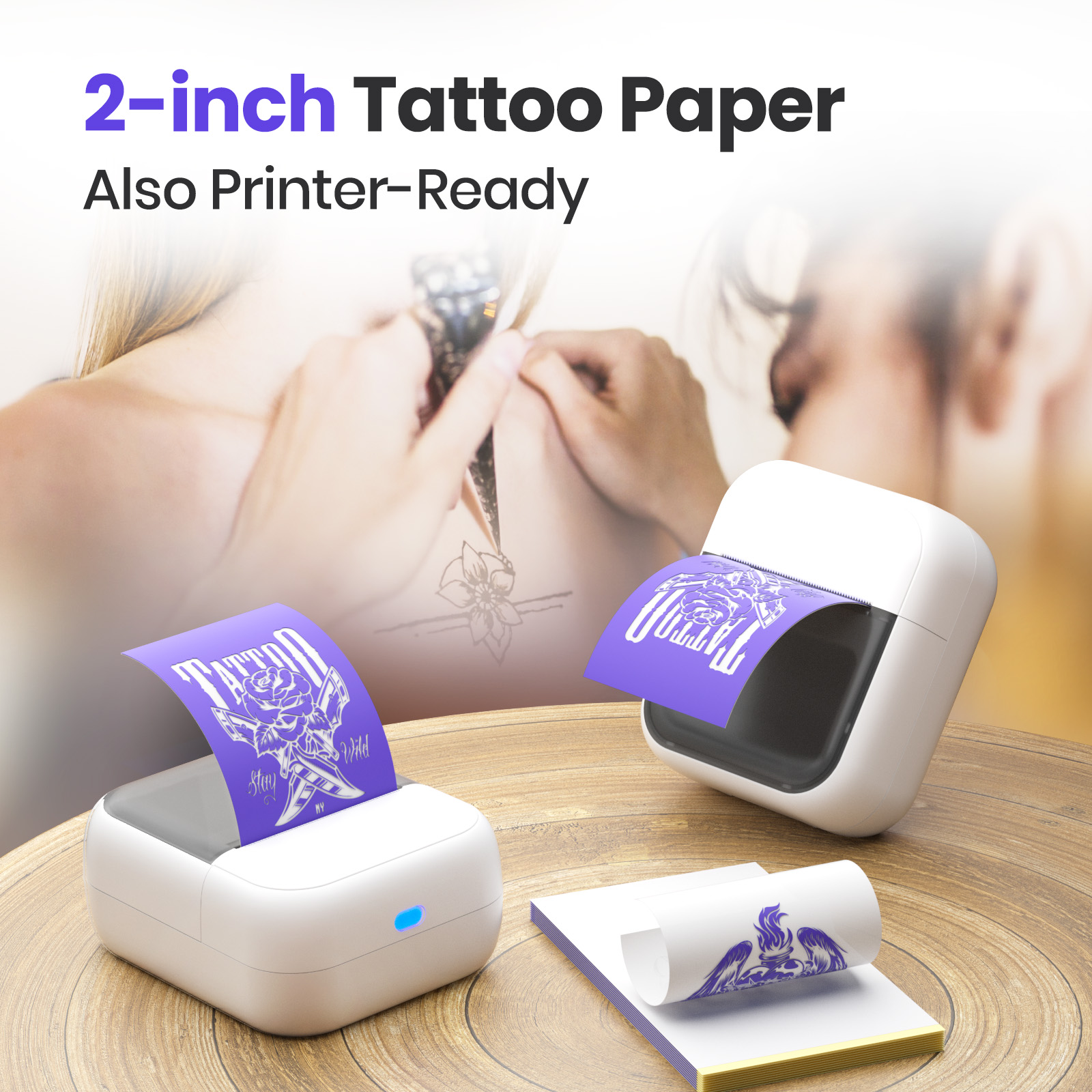 C50 Mini Wireless Tattoo Print - Commercial Book Printing Machines 评论和价格