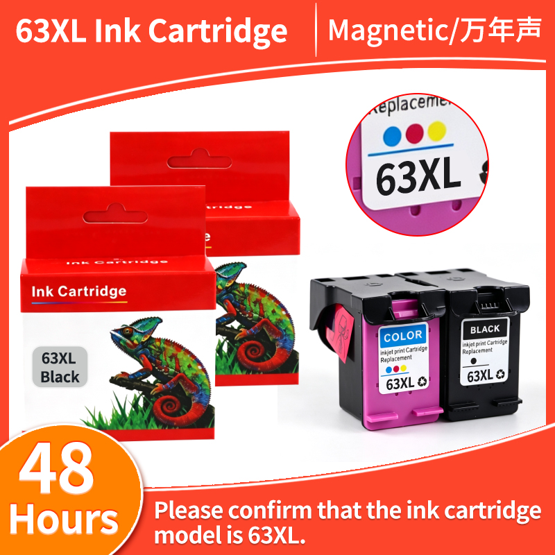 63XL Compatible For HP63 HP 63 - Solvent Printer Ink 评论和价格