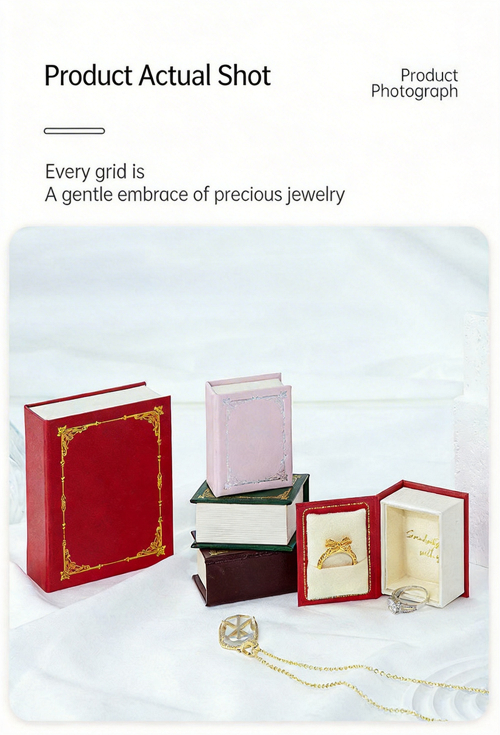 Magnetic Book Shaped Jewelry B - Commercial Printing Books 评论和价格