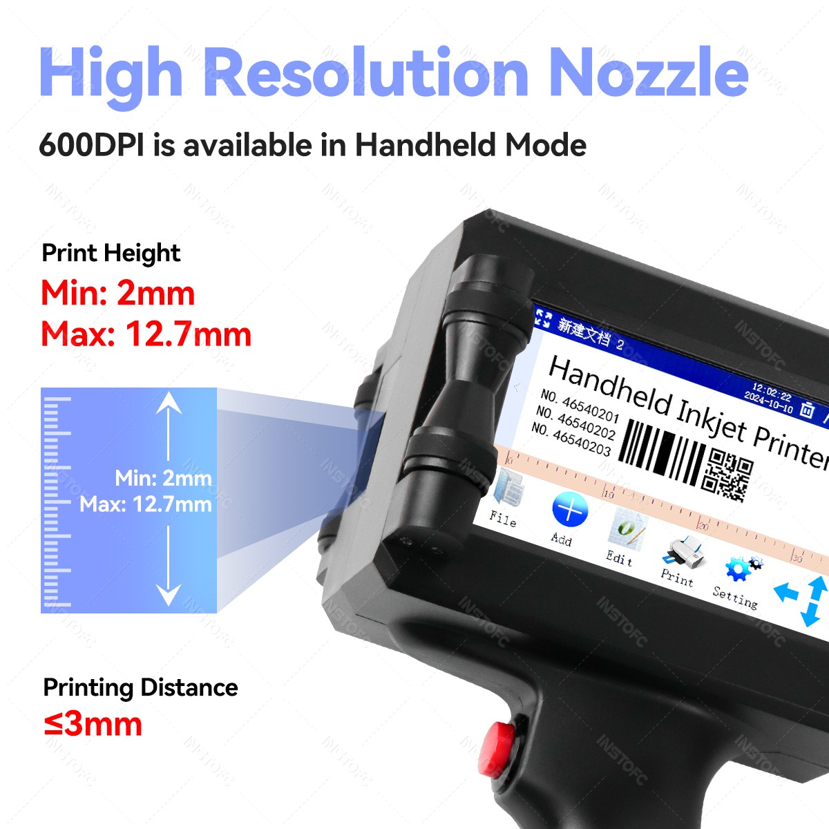 Handheld Inkjet Printer Portab - Commercial Printing Types 评论和价格