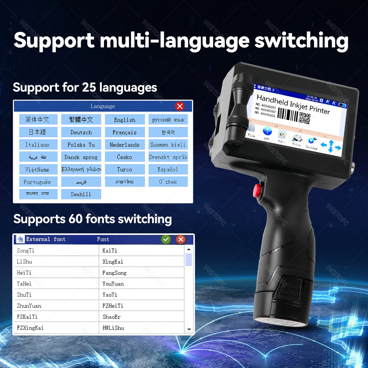 Handheld Inkjet Printer Portab - Commercial Printing Types 评论和价格
