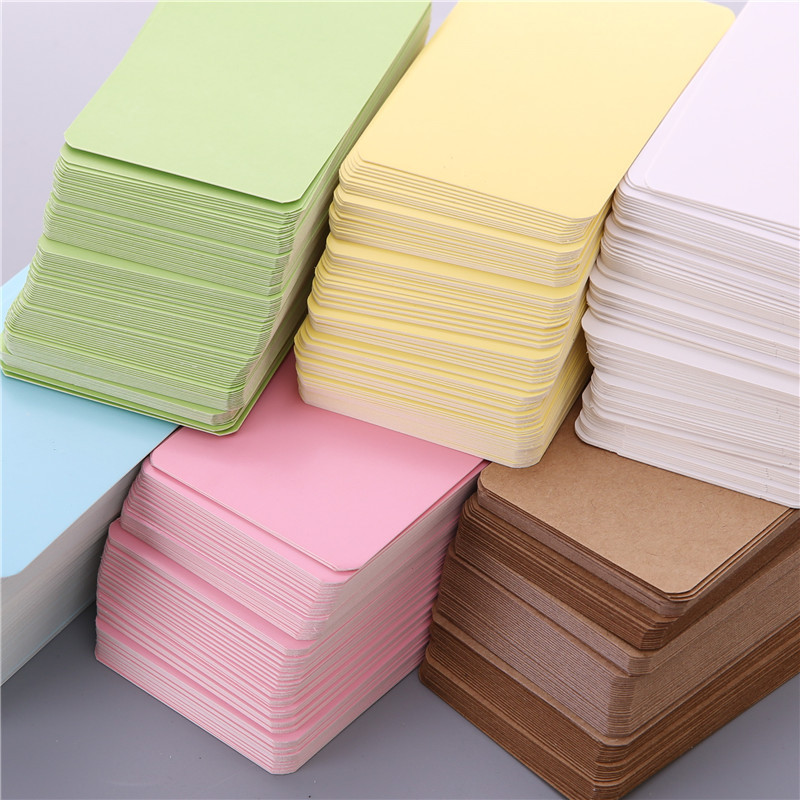100Pcs 9*5.2cm Blank Card For  - Commercial Printing Books 评论和价格