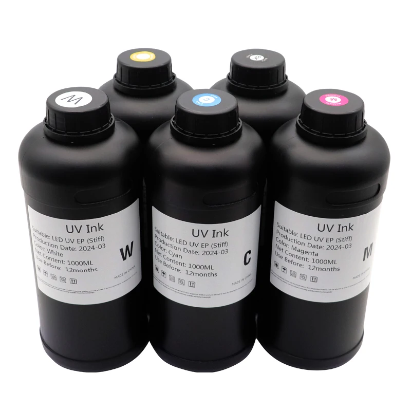 1000ML LED UV Ink For TX800 XP - Solvent Printer Ink 评论和价格