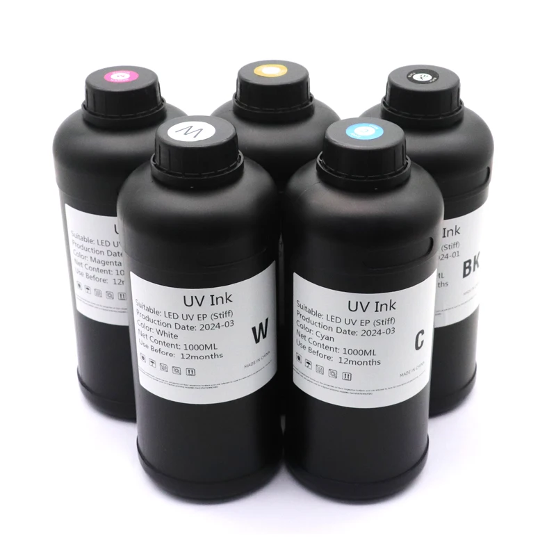 1000ML LED UV Ink For TX800 XP - Solvent Printer Ink 评论和价格