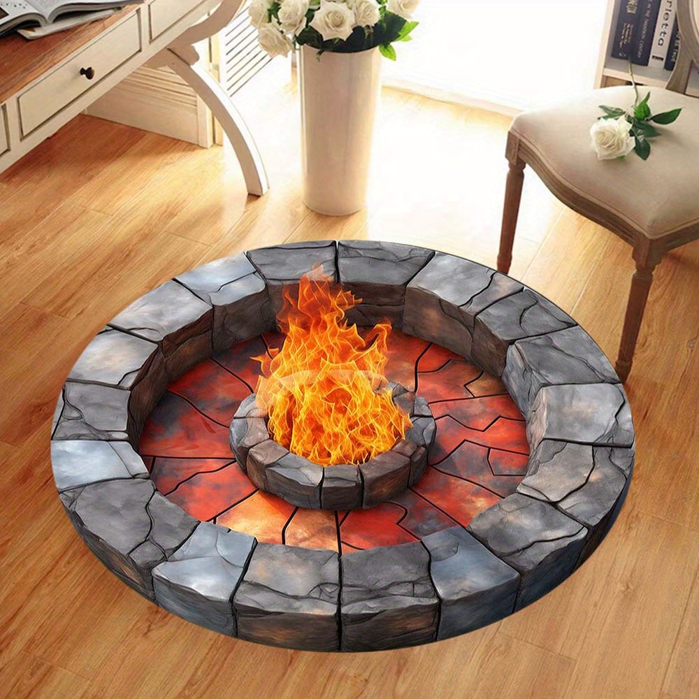 Cozy Digital Printed Fire Mat  - Commercial Printing And Design 评论和价格