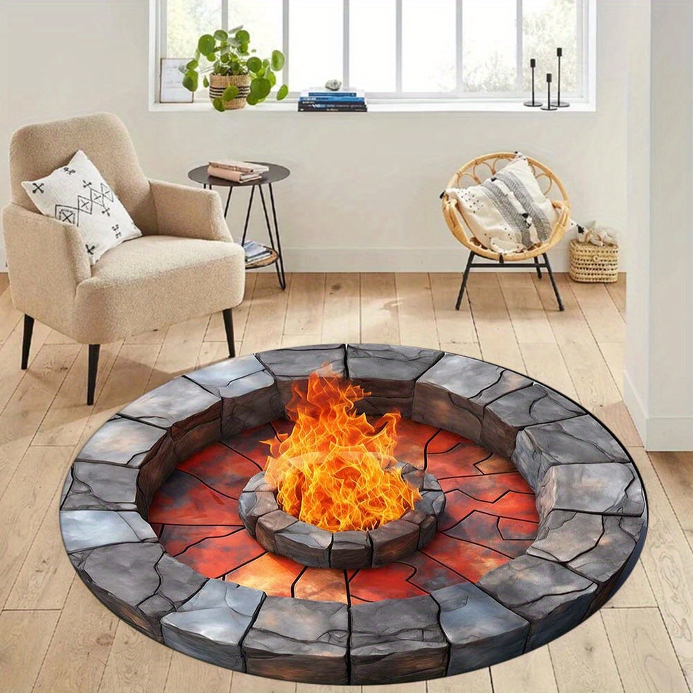 Cozy Digital Printed Fire Mat  - Commercial Printing And Design 评论和价格