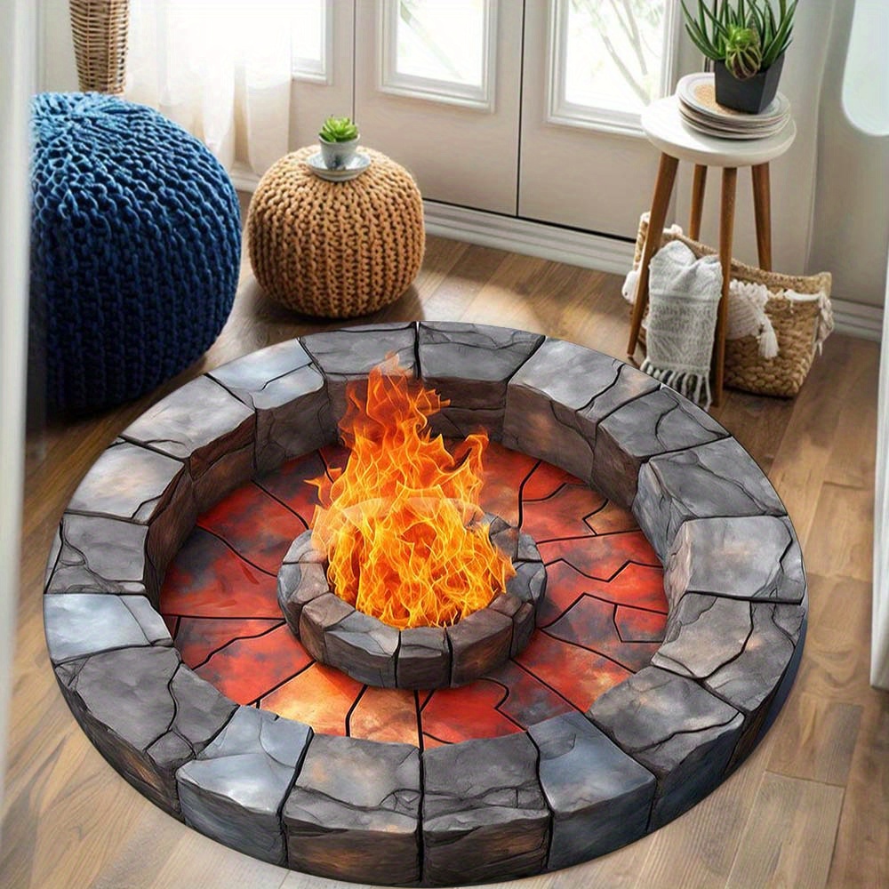 Cozy Digital Printed Fire Mat  - Commercial Printing And Design 评论和价格