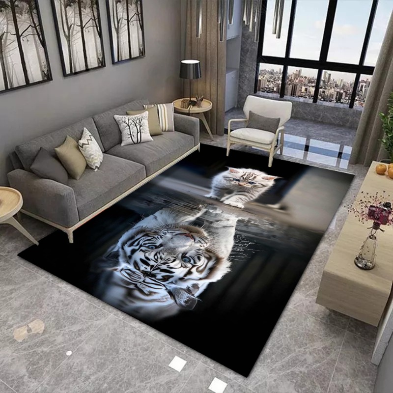 Animal Print Carpet Mat Anti-S - Commercial Printing And Design 评论和价格