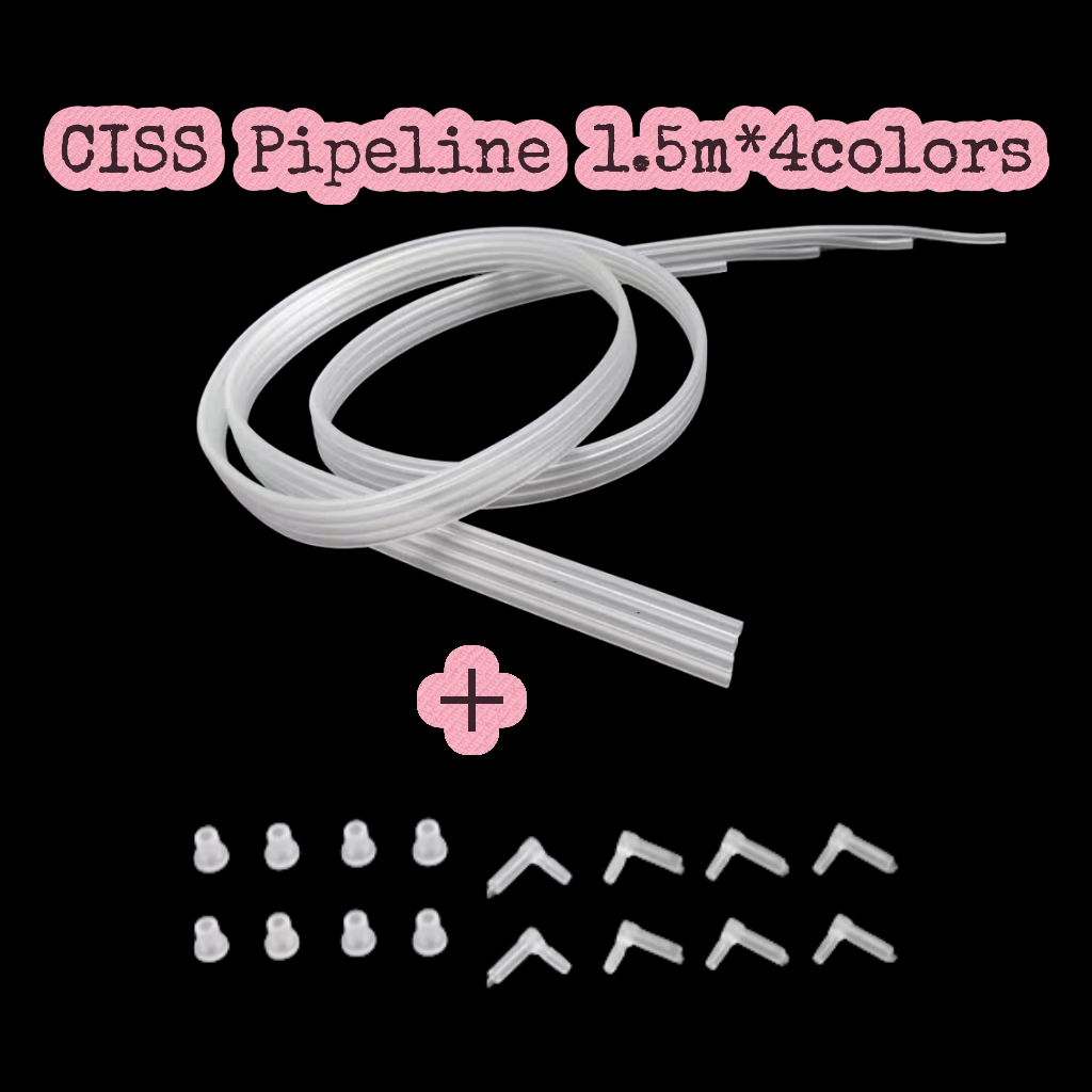 4Colors 1.5M Ciss Ink Tube For - Solvent Printer Ink 评论和价格