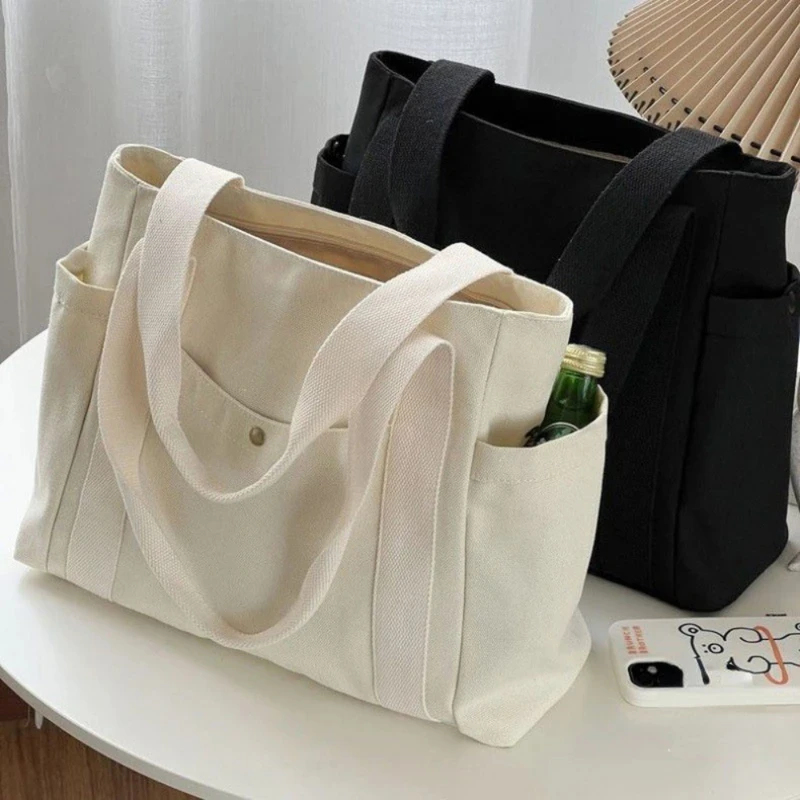 Large Capacity Canvas Tote Bag - Commercial Printing Books 评论和价格