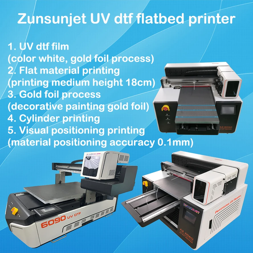 Small A2 Flatbed UV Dtf Inkjet - Uv Flatbed Printer 评论和价格