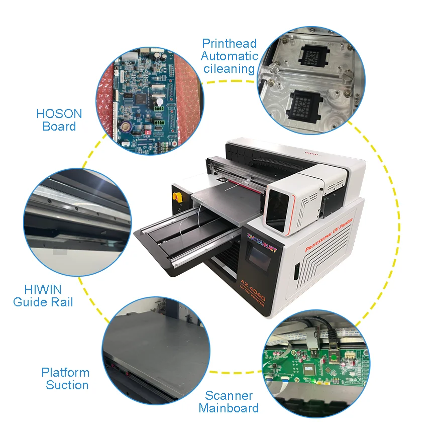 Small A2 Flatbed UV Dtf Inkjet - Uv Flatbed Printer 评论和价格