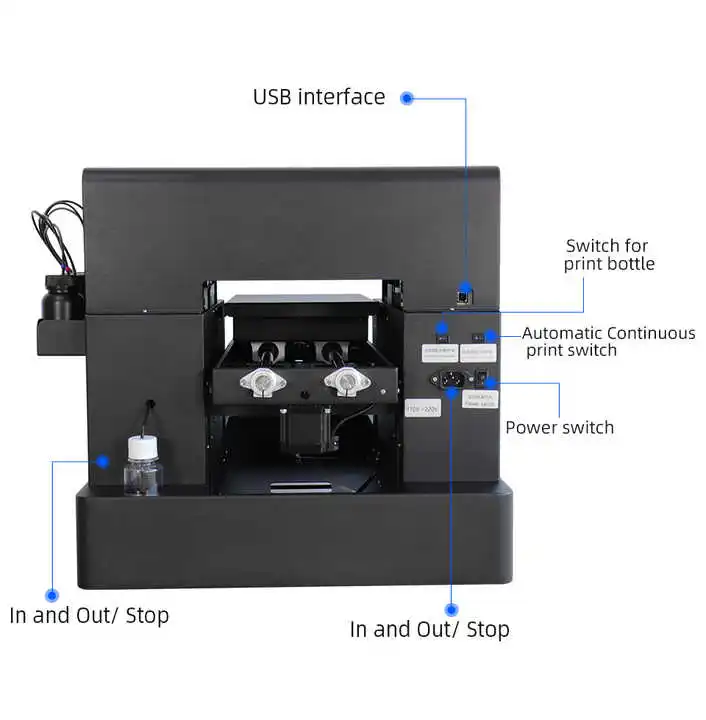 Irtop UV LED Printer A4 UV Fla - Uv Flatbed Printer 评论和价格