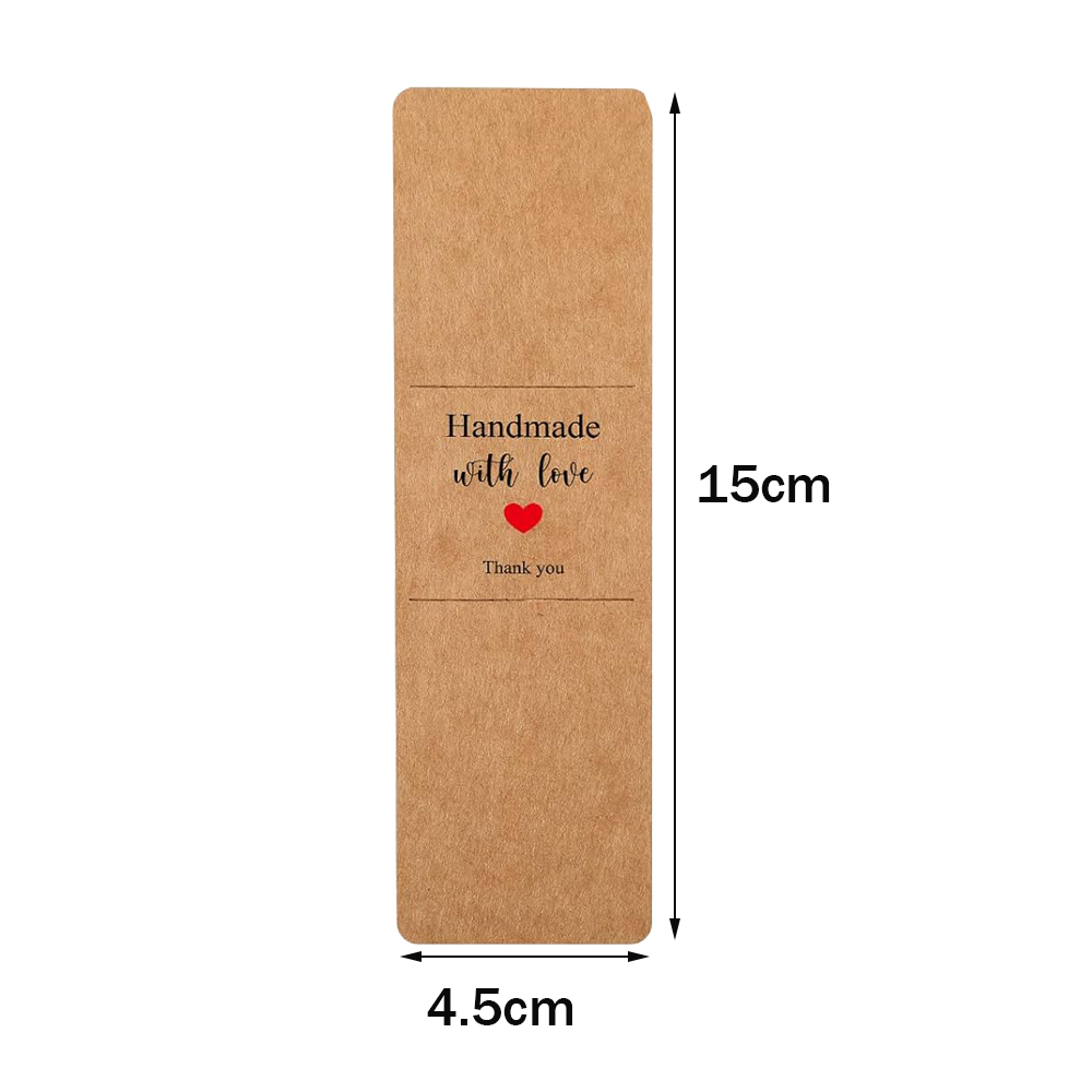 10/30/50pcs 4.5x15cm Kraft Res - Commercial Printing Books 评论和价格