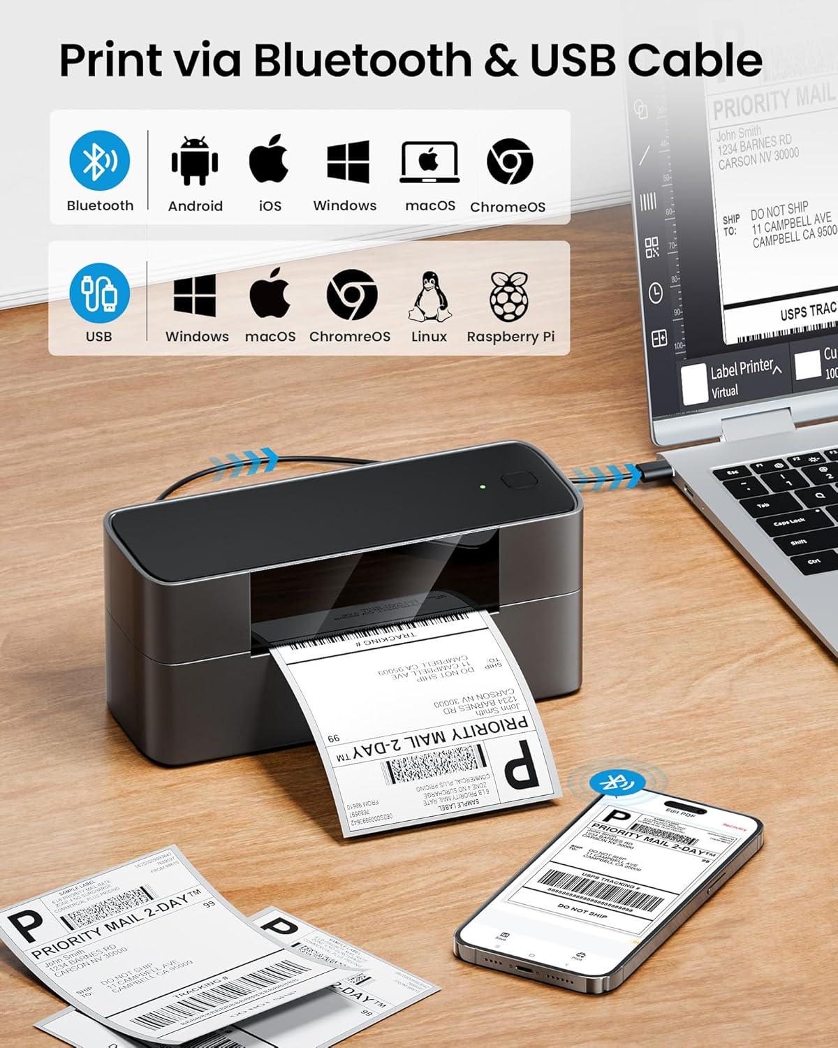 Markfield Shipping Label Print - Commercial Printing Types 评论和价格
