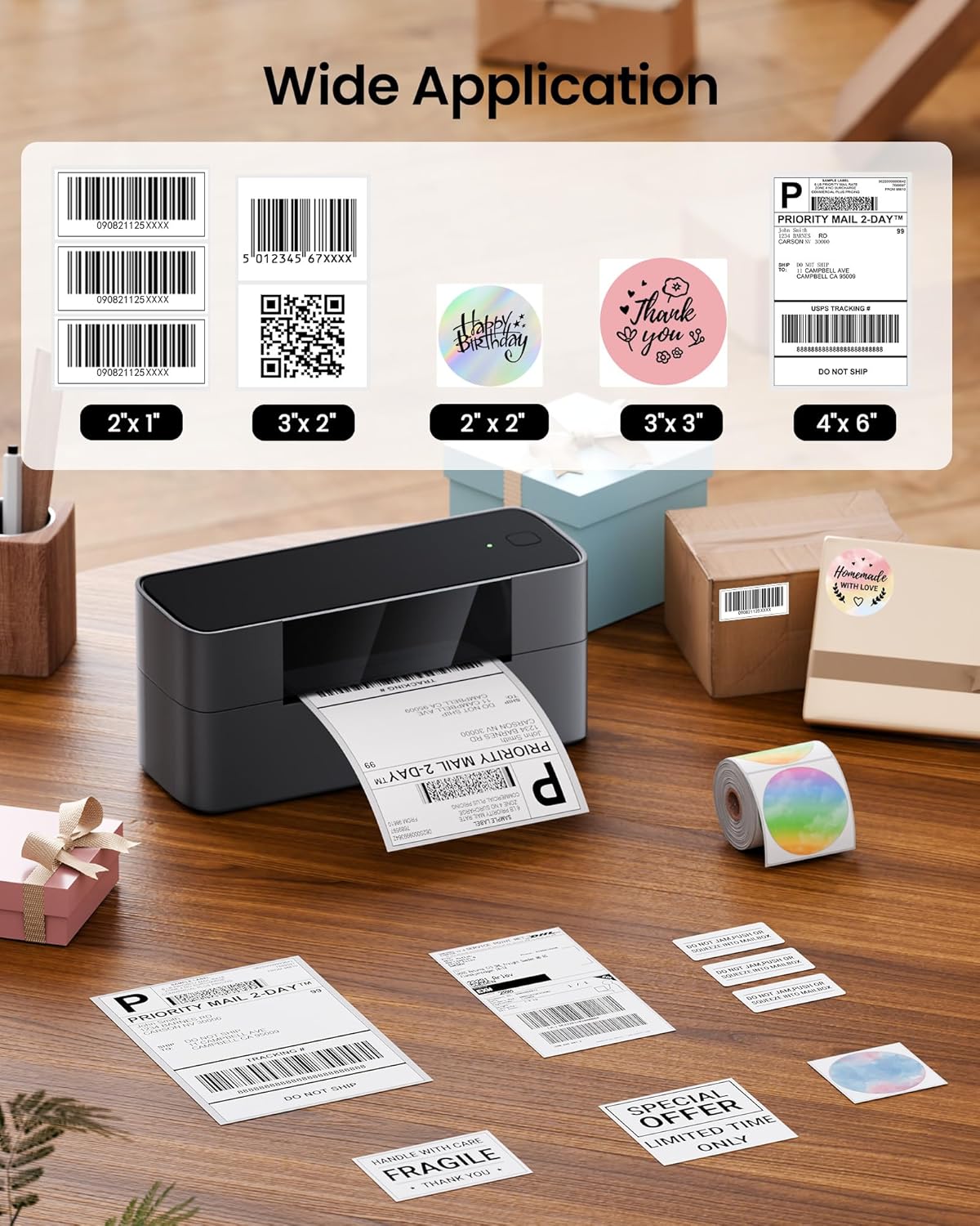 Markfield Shipping Label Print - Commercial Printing Types 评论和价格